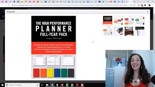 High Performance Planner Review by Online Entrepreneur  by Brendon Burchard [upl. by Georgianne]