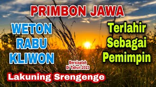 BERSIAPLAH DI TAHUN 2023❗Weton Rabu Kliwon Watak Karier Cinta Rezeki Menurut Primbon Jawa [upl. by Phoebe]