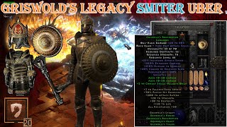 Diablo II Resurrected  Smite PaladinSet Griswolds Legacy Build Uber Tristram [upl. by Federica786]