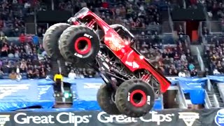 Monster jam selected moments [upl. by Etteuqram]