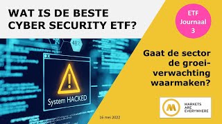 Wat is de beste Cyber Security ETF [upl. by Eniamirt]