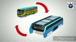 straddling bus project NextGeneration Straddling Bus Revolutionizing Public Transit [upl. by Nap]