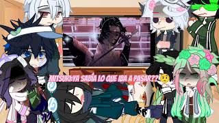 Los pilares reaccionan al rap de shinobu vs doumaEs mi primera vez haciendo algo asi 😩12 [upl. by Aja]