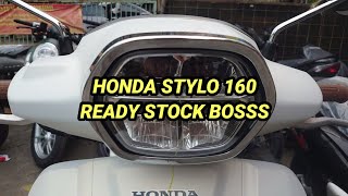 TANPA INDENT BOSS HONDA STYLO 160 READY STOCK [upl. by Saffian]