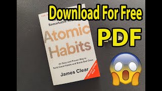 Download Atomic habits by James Clear PDF book for free 🆓🔥1 Best selling Ebook For 2021 [upl. by Linker]