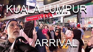 First Time in Kuala Lumpur Malaysia Airport Rail to City Centre [upl. by Ehctav]