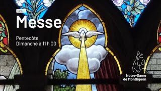 DIRECT Dimanche 19 mai  Messe de la Pentecôte 11 h [upl. by Aenit]