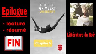 6 Un secret  épilogue  livre audio  résumé  Philippe Grimbert [upl. by Ardath]