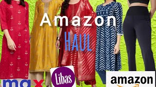 Amazon Sale Haul🥰 libas max amazon🥰 sale suitsetkurta amazon amazonhaul [upl. by Leffert]