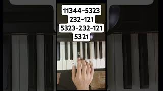 آهنگ «Habibi» از Ricky Rich amp Dardan piano pianotutorial music pianist pianomusic habibi [upl. by Atined]