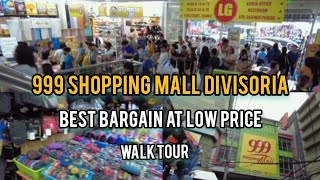 999 SHOPPING MALL DIVISORIABEST TIME TO GO ON SHOPPING AT LOW BARGAIN PRICE 4K WALK TOUR [upl. by Ridglea]