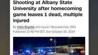 Albany state shooting🚨Warning right before Disaster🚨 Repent [upl. by Deehsar191]