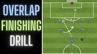 Overlap Finishing Drill  Box Shooting  FootballSoccer [upl. by Holly901]