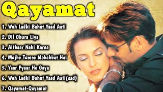 Qayamat Movie All SongsAjay Devgan amp Neha Dhupiamusical worldMUSICAL WORLD [upl. by Hsiekal]