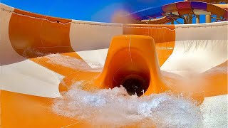 Super Hurricane Water Slide at Delphin BE Grand Resort [upl. by Arrac242]