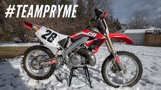 2001 CR250 Pryme MX Build  TEAMPRYME  Before [upl. by Sedlik]