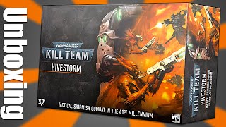 Unboxing Kill Team Hivestorm Warhammer 40K [upl. by Letsyrc]