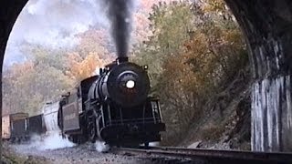 Classic Western Maryland Scenic Railway An Incredible Entrance into Brush Tunnel [upl. by Konikow190]