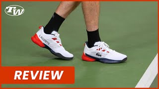 Lacoste AG LT 23 Ultra Mens Tennis Shoe Review worn by Daniil Medvedev [upl. by Atonsah]