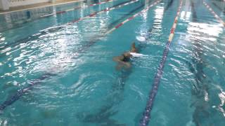 Nuova virata dorso new backstroke turn [upl. by Lauralee]