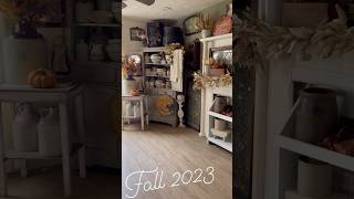 Simply Autumn  Fall Decor Decorating Ideas  Home Tour Primitive House Tours Living Room Homes [upl. by Allistir]