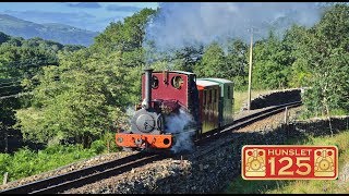 Hunslet 125  Ffestiniog amp Welsh Highland Railway [upl. by Krueger]