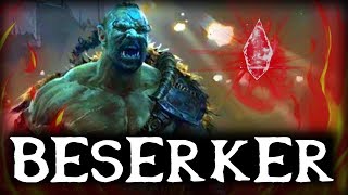 Skyrim SE Builds  The Berserker  Outcast Warrior Modded Build [upl. by Rosenblast]