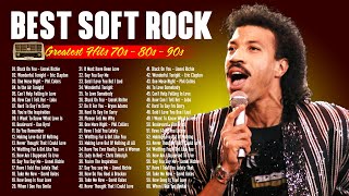 70s 80s 90s Soft Rock Music Hits Playlist ✌ Lioenl Richie Rod Stewart Celine Dion Phil Collins [upl. by Goldwin]