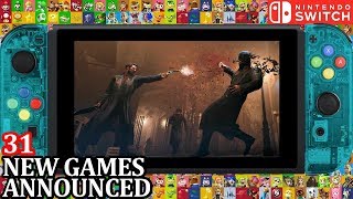 31 New Switch Games ANNOUNCED for Week 4 October 2018  Weekly Nintendo Direct News [upl. by Turro]