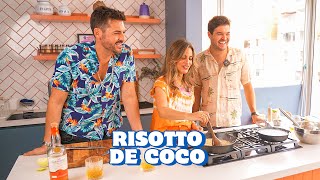 Risotto de coco con langostinos con Manuela González y Rodrigo Candamil [upl. by Arik719]