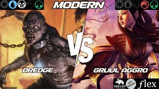 Dredge VS Gruul Aggro MTG Modern [upl. by Emixam]