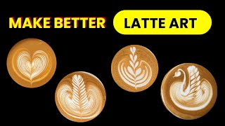 Easy Tips That Will Make Your Latte Art Flourish Basic Latte Art Tutorial [upl. by Alfeus143]