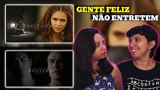 REACT KATHERINE PIERCE UMA SOBREVIVENTE e DAMON SALVATORE UM MONSTRO  ARTHUR MIKAELSON [upl. by Rodney]