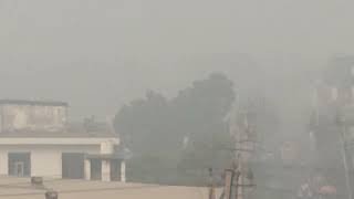 Denger zone delhi air pollutionMd Masum Khanfoggy delhipollution delhinews [upl. by Sirc768]