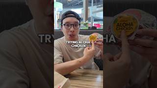 Im Trying Aloha Chicken From Joliebee In Calgary Alberta [upl. by Moser389]