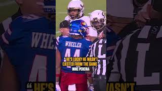 Shedeur Sanders had an encounter with ref 👀 cfb football colorado [upl. by Ordnasil382]