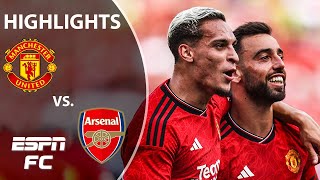 Manchester United vs Arsenal  Full Game Highlights  ESPN FC [upl. by Guillaume]