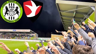 Absolute Scenes As Cheltenham Win Derby Forest Green Rovers Vs Cheltenham Town Matchday Vlog [upl. by Anaugal211]