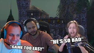 Sodapoppin judges Tyler1s and Erobbs Dungeon Performance [upl. by Atoel829]