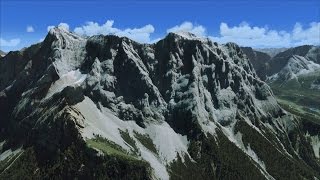 Flugwerk Austria HD Professional West  Part 2  Flying over Zugspitze [upl. by Annayak]