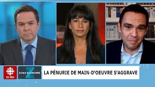 Pénurie de maindoeuvre  que propose Justin Trudeau [upl. by Hilaire]