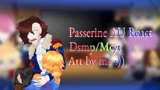 Passerine AU React  DsmpMcytSbi  Spoilers [upl. by Verras]