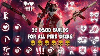 Payday 2  22 DSOD Builds for all Perk Decks 2023 [upl. by Yerac]