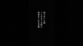 知らないと損 くじけそうな時に希望をくれる言葉 心理学 名言 言葉 shorts [upl. by Melleta]