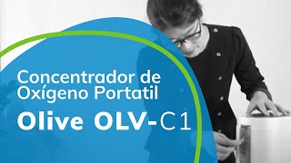 Conoce el Concentrador de Oxígeno Portatil Olive OLV C1 [upl. by Neenahs]