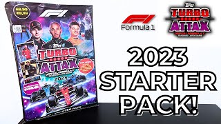 NEW F1 CARDS  TOPPS FORMULA 1 TURBO ATTAX 2023  STARTER PACK OPENING  2 LIMITED EDITION CARDS [upl. by Pollitt]