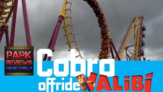 Cobra offride  Walibi Belgium 2014  ParkReviews [upl. by Yerdna703]