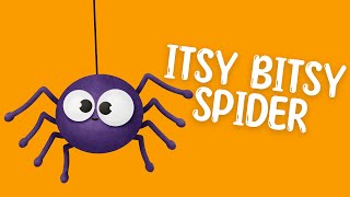 Itsy Bitsy Spider  Nursery Rhyme Singalong for Kids [upl. by Tselec]