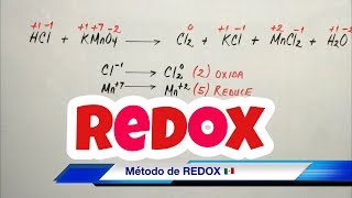 Balanceo Método REDOX paso a paso [upl. by Wrennie809]