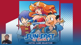 Sunsoft Is Back Retro Game Selection Review  First Impression Playstation 5 [upl. by Ayel]